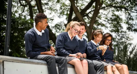 alumnos de institito Irlanda