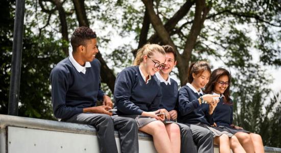 alumnos de institito Irlanda