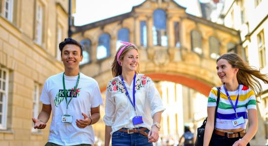 IB Students in Oxford, England